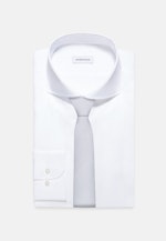 Breit (7cm) Krawatte Uni in Grau |  Seidensticker Onlineshop