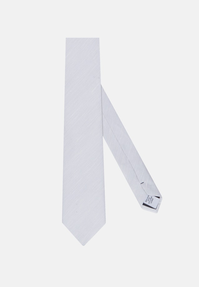 Breit (7cm) Krawatte Uni in Grau |  Seidensticker Onlineshop