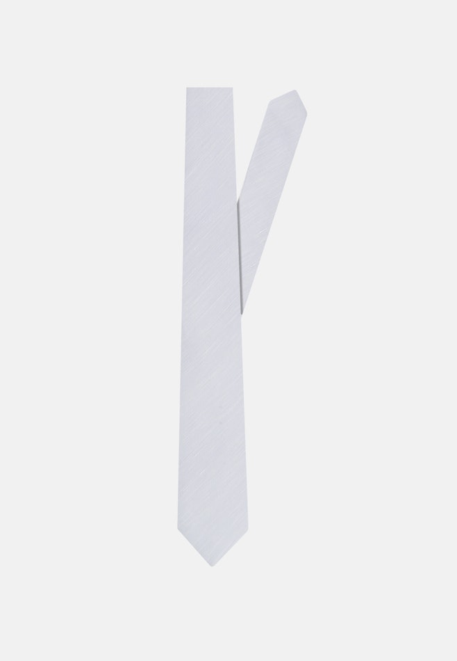 Large (7cm) cravate Uni dans Gris | Boutique en ligne Seidensticker