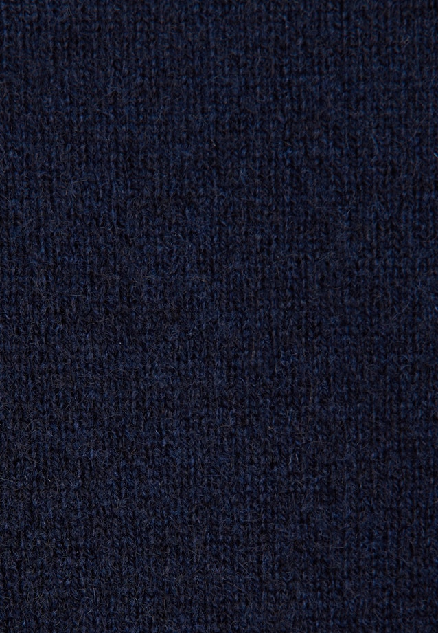 Regular Pullover Uni in Dunkelblau |  Seidensticker Onlineshop