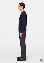 Regular Pullover Uni in Dunkelblau |  Seidensticker Onlineshop