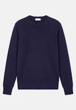 Regular Pullover Uni in Dunkelblau |  Seidensticker Onlineshop