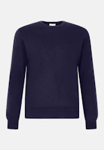 Regular Pullover Uni in Dunkelblau |  Seidensticker Onlineshop