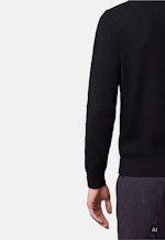 Regular Pullover Uni in Schwarz |  Seidensticker Onlineshop