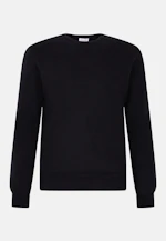 Regular Pullover Uni in Schwarz |  Seidensticker Onlineshop