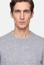 Regular Pullover Uni in Grau |  Seidensticker Onlineshop