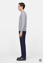 Regular Pullover Uni in Grau |  Seidensticker Onlineshop