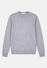 Regular Pullover Uni in Grau |  Seidensticker Onlineshop