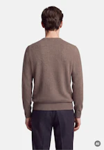 Regular Pullover Uni in Beige |  Seidensticker Onlineshop