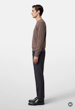 Regular Pullover Uni in Beige |  Seidensticker Onlineshop