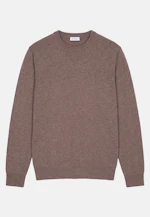 Regular Pullover Uni in Beige |  Seidensticker Onlineshop