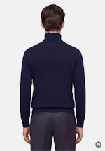 Regular Pullover Uni in Dunkelblau |  Seidensticker Onlineshop