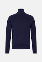 Regular Pullover Uni in Dunkelblau |  Seidensticker Onlineshop