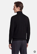 Regular Pullover Uni in Schwarz |  Seidensticker Onlineshop