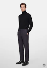 Regular Pullover Uni in Schwarz |  Seidensticker Onlineshop