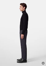 Regular Pullover Uni in Schwarz |  Seidensticker Onlineshop