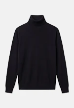 Regular Pullover Uni in Schwarz |  Seidensticker Onlineshop