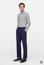 Regular Pullover Uni in Grau |  Seidensticker Onlineshop