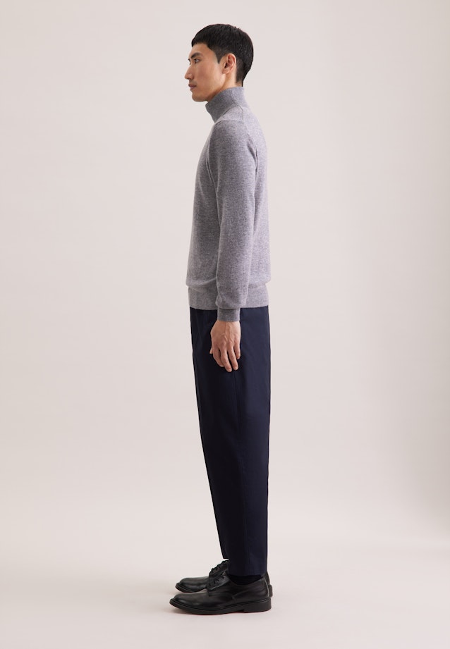 Pullover Uni in Grau |  Seidensticker Onlineshop