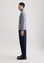 Regular Pull-over Uni in Gris |  Seidensticker Onlineshop