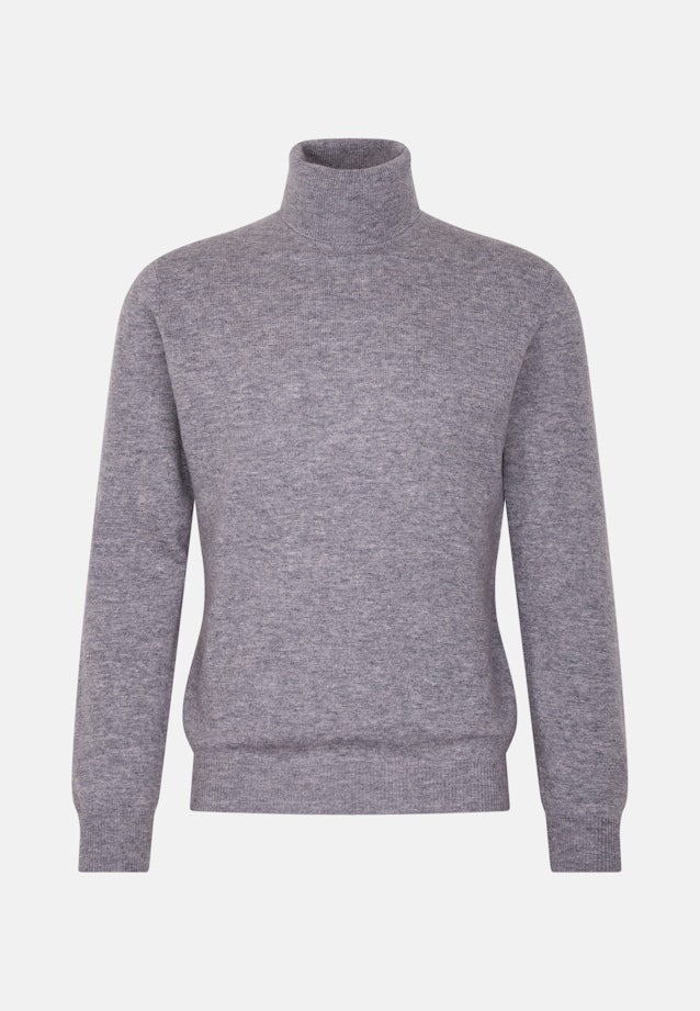 Pullover Uni in Grau |  Seidensticker Onlineshop