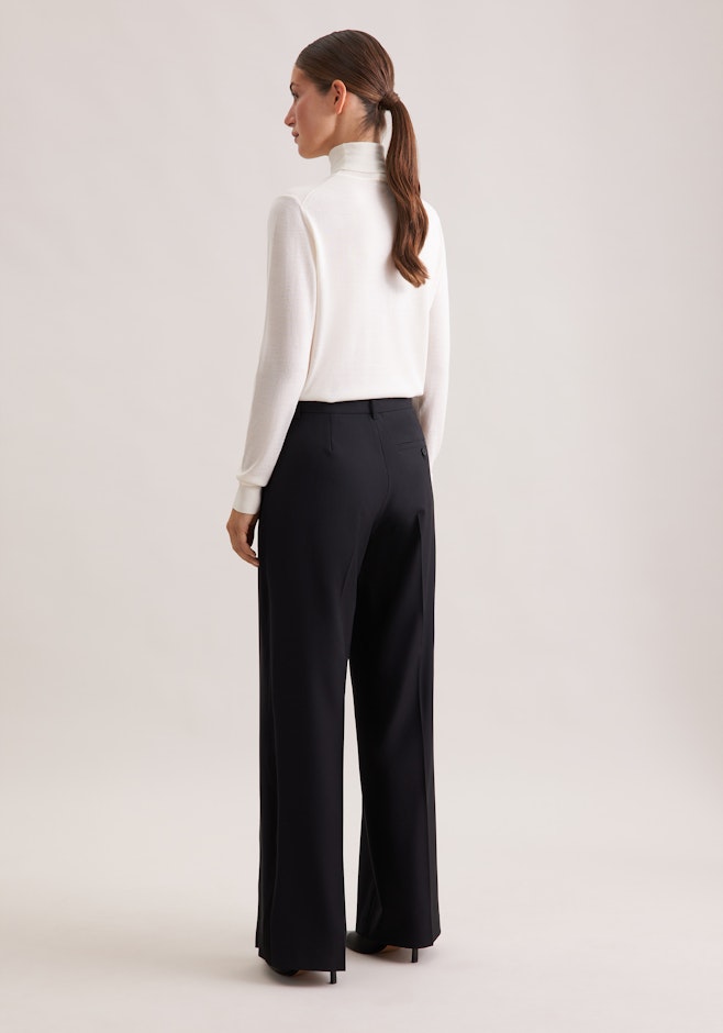 Gerade Smokinghose mit Galonstreifen in Schwarz | Seidensticker Onlineshop