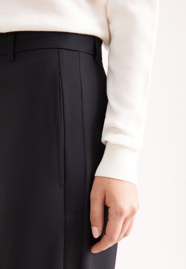 Gerade Smokinghose mit Galonstreifen in Schwarz |  Seidensticker Onlineshop