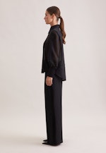 Stickereibluse in A- Linie in Schwarz |  Seidensticker Onlineshop