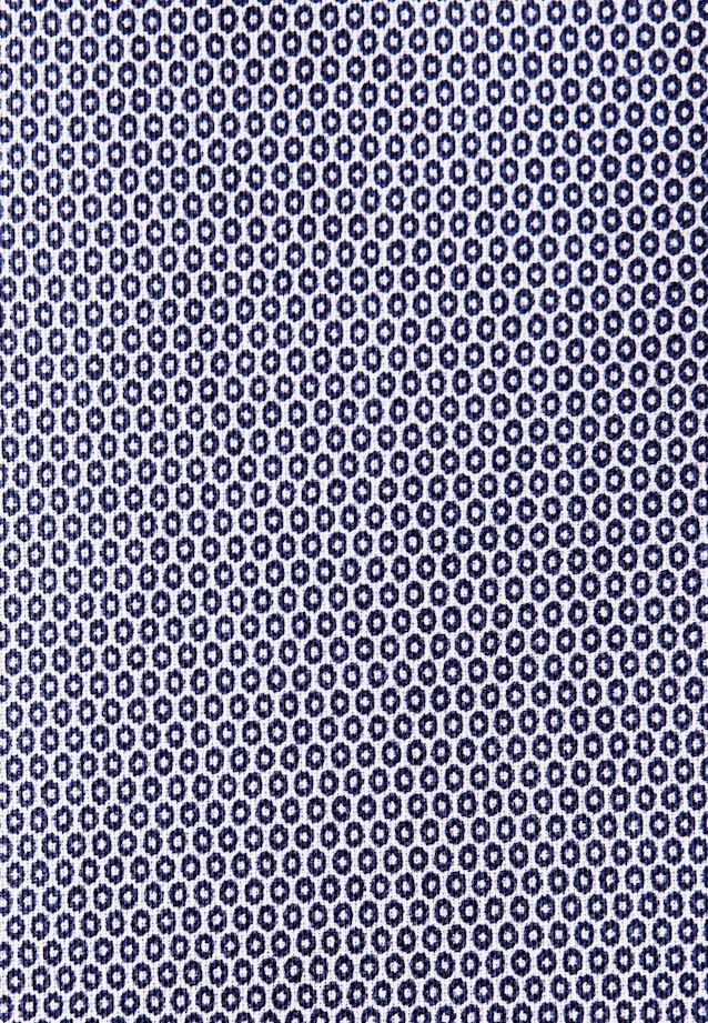 Comfort Business Hemd Druck in Dunkelblau |  Seidensticker Onlineshop