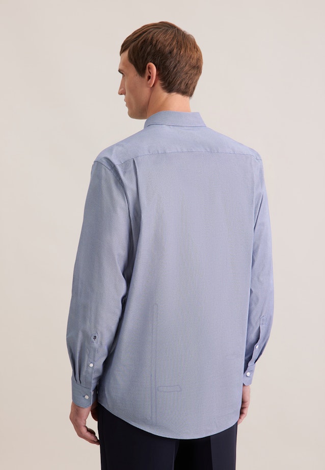 Comfort Chemise d'affaires Imprimé in Bleu Foncé |  Seidensticker Onlineshop