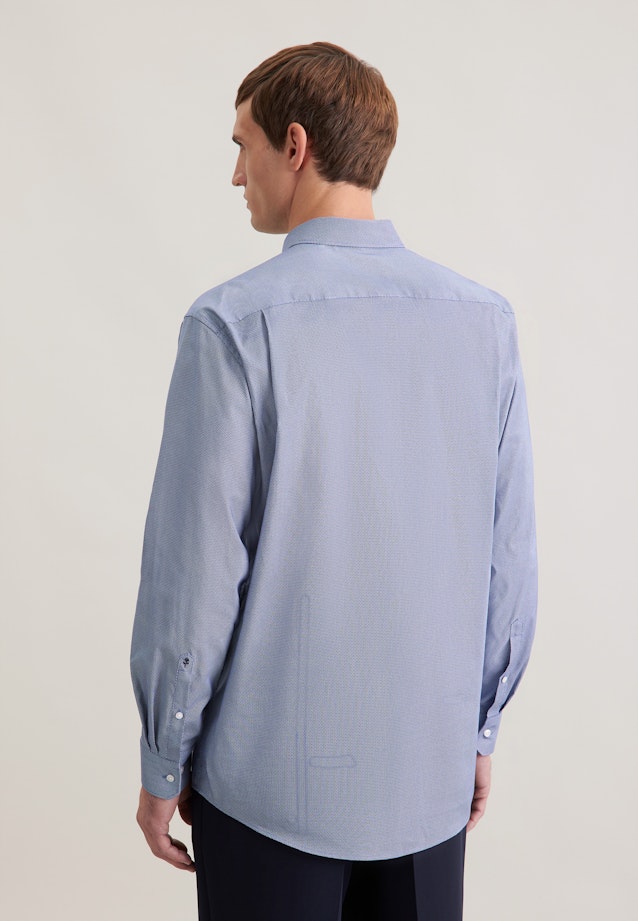Comfort Chemise d'affaires Imprimé in Bleu Foncé |  Seidensticker Onlineshop