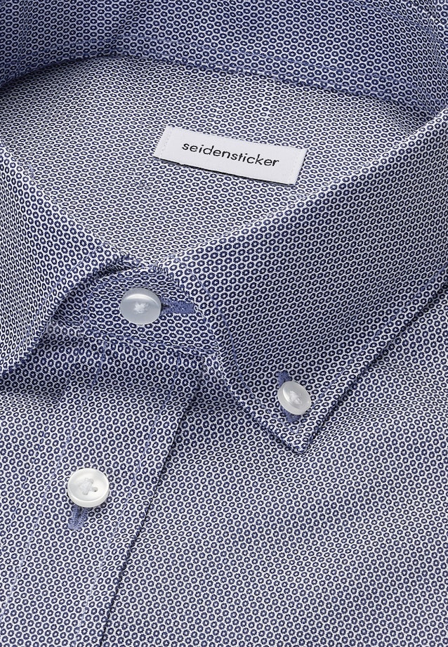 Comfort Chemise d'affaires Imprimé in Bleu Foncé |  Seidensticker Onlineshop