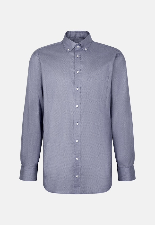 Comfort Chemise d'affaires Imprimé in Bleu Foncé |  Seidensticker Onlineshop