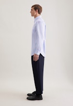 Comfort Chemise d'affaires Imprimé in Bleu Moyen |  Seidensticker Onlineshop