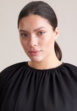 Raglankleid mit Schleifendetail in Schwarz |  Seidensticker Onlineshop