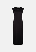 Fließendes Kleid mit Rückenausschnitt und Schleifendetail in Schwarz |  Seidensticker Onlineshop