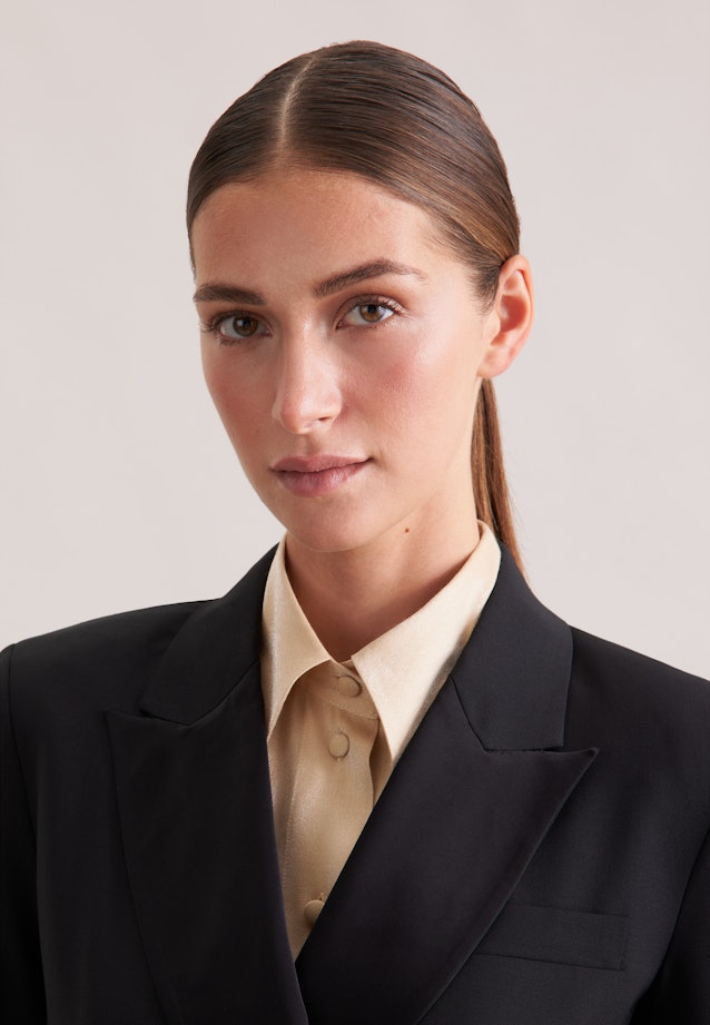 Zweireihiger Smoking Blazer in Schwarz |  Seidensticker Onlineshop