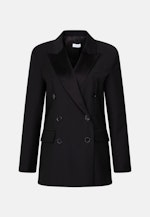 Zweireihiger Smoking Blazer in Schwarz |  Seidensticker Onlineshop