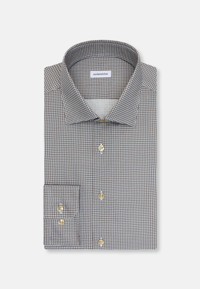 X-Slim Chemise d'affaires Imprimé dans Beige | Boutique en ligne Seidensticker