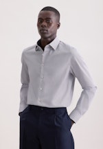 Slim Business Hemd Druck in Beige |  Seidensticker Onlineshop