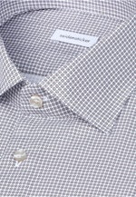 Slim Business Hemd Druck in Beige |  Seidensticker Onlineshop