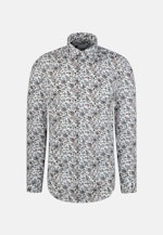 Slim Business Hemd Druck in Grün |  Seidensticker Onlineshop