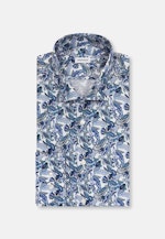 Slim Business shirt Print in Türkis |  Seidensticker Onlineshop