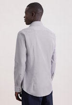 Shaped Business Hemd Druck in Beige |  Seidensticker Onlineshop