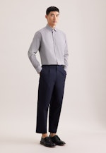 Comfort Business Hemd Druck in Beige |  Seidensticker Onlineshop