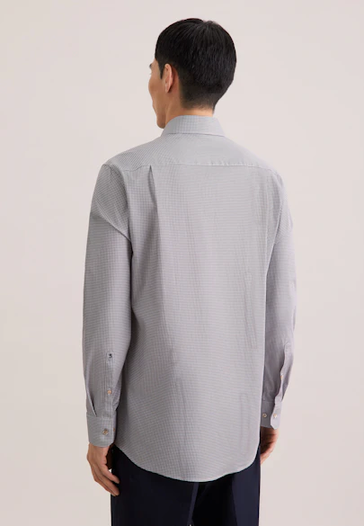 Regular Business Hemd Druck in Beige |  Seidensticker Onlineshop