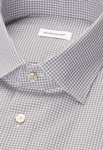 Regular Business Hemd Druck in Beige |  Seidensticker Onlineshop