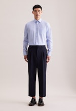 Regular Business Hemd Druck in Hellblau |  Seidensticker Onlineshop