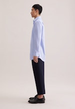 Regular Business Hemd Druck in Hellblau |  Seidensticker Onlineshop