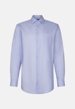 Regular Business Hemd Druck in Hellblau |  Seidensticker Onlineshop